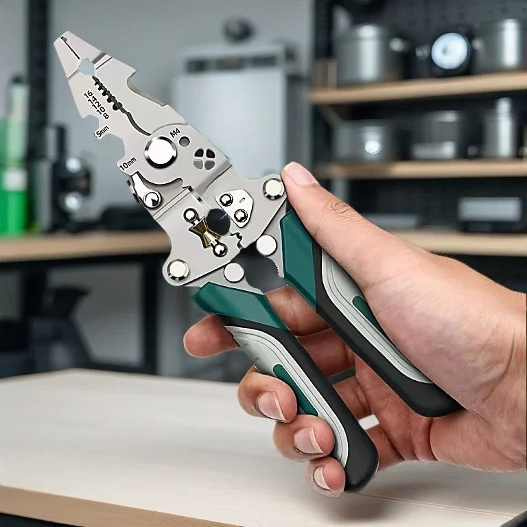 Alicate Decapador Crimpador Automático 18 em 1 Profissional | Forjano