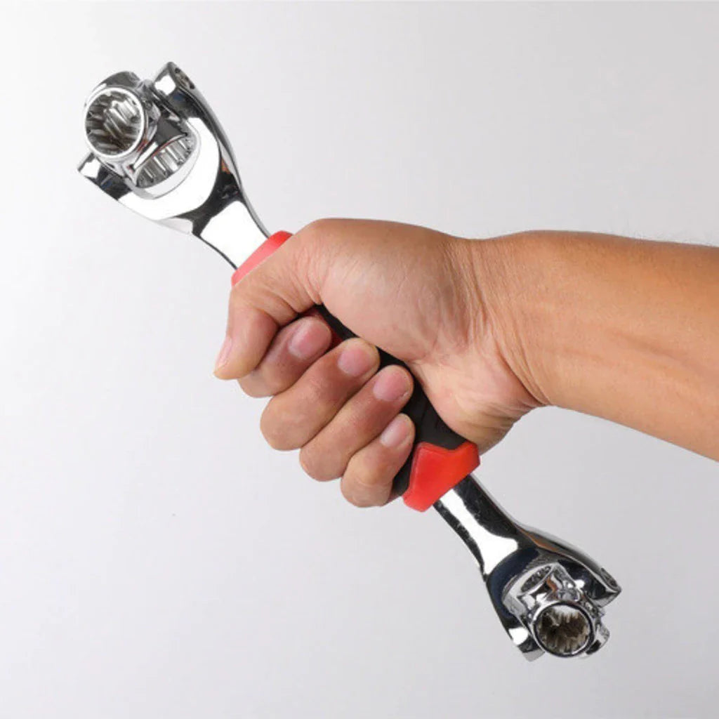 Chave Multifuncional 48 em 1 Universal 360° Soquete Profissional | Forjano