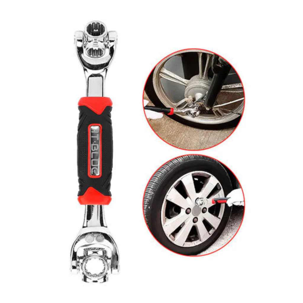 Chave Multifuncional 48 em 1 Universal 360° Soquete Profissional | Forjano
